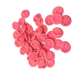 De roze Antistatische Antistatische Handschoenen van Vingerwiegen 10 BRUTO Volgzame ROHS