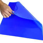 Blauw Opnieuw te gebruiken Wasbaar ESD Silicium Kleverig Mat For Clean Rooms 3mm 5mm