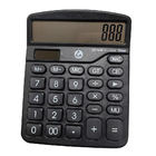 Zwarte ESD Cleanroom van Calculator Stofvrije 12 Cijfers Bureau Antistatische Calculator