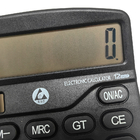 Zwarte ESD Cleanroom van Calculator Stofvrije 12 Cijfers Bureau Antistatische Calculator