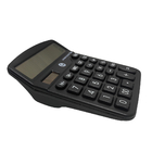 Zwarte Stofvrije 12 Cijfersesd Calculatorcleanroom Bureau Antistatische Calculator