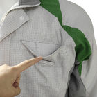 Lintvrij Zipper Polyester Katoen TC Stof Werk Kleding ESD Antistatisch Jacketjas Voor Lab