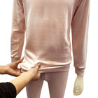 Roze ESD Zweet Absorptie Katoen Lycra ESD Anti-statische ondergoed voor cleanroom