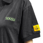 Schoonkamer Veiligheid Werk Draag katoen koolstofvezel ESD Anti-statisch polo T-shirt