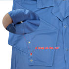 96% polyester 4% koolstof ESD Antistatisch 3 mm Diamant jas Comfortabel kleding