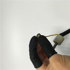 De zwarte Comfortabele Antistatische van de de Vingerbeschermer van het Handschoenenlatex Vlotte Oppervlakte