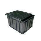 Zwarte ESD Verpakkingsmaterialen Bevorderlijke Containers voor Opslag Statische Gevoelige Delen