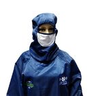 ISO 4 Cleanroom ESD Veilige Kleding met Verbonden Hood Boots And Facemask