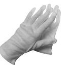 100 Percenten Witte Katoenen Handschoenen hoogst Stretchable voor Stofvrije Plaatsen