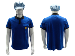 Mannen & vrouwen Unisex Streep ESD Antistatisch ESD Kleding Veiligheid Werkgoed Antistatisch Polo Shirts