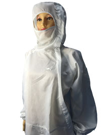 Biotech/Farmaceutisch ESD Veilig Materialencleanroom ESD Kostuum met Hood And Facemask