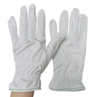 Wit Zacht Wasbaar vrij de Handschoenenpluksel van het Polyesterwerk -