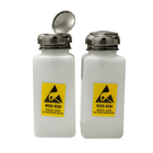 Antistatisch ESD Wit Oplosbaar de Automaatplastiek van de Flessen200ml Chemisch Alcohol