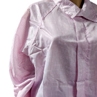 Lab polyester ESD antistatisch splitpak 5 mm raster roze speciaal ontwerp