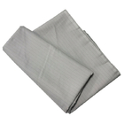 Grijze 10mm Streep Zwaargewicht ESD Polyester van de Katoenen de Koolstofvezel Stoffen65% Polyester 1%