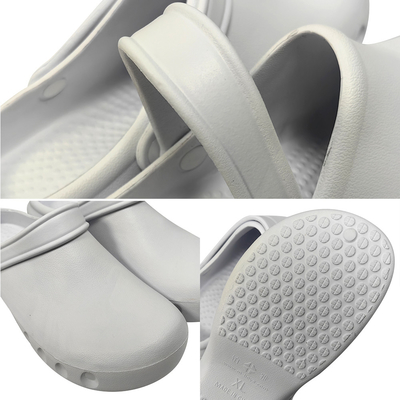 Witte Verschillende Grootte Steriele Cleanroom EVA Slipper Non Slip