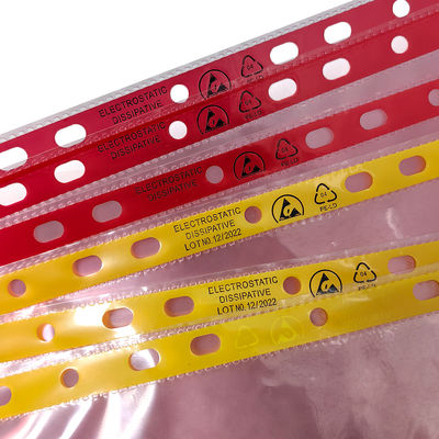 Cleanroom 11 Zak van het de Zaka4 A3 de Stofvrije ESD Antistatische Document van het Gatendossier met Roze of Geel