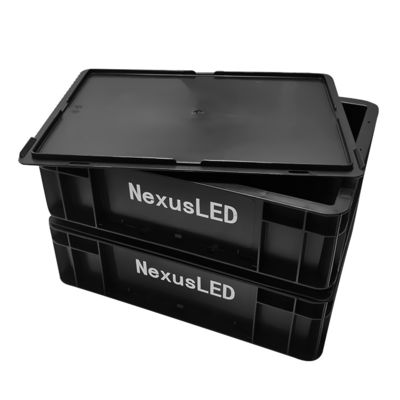 Elektronisch antistatisch doosje SMT Rack Zwart PCB Verpakking Opbergcomponent Container Plastic Tray ESD Antistatisch doosje