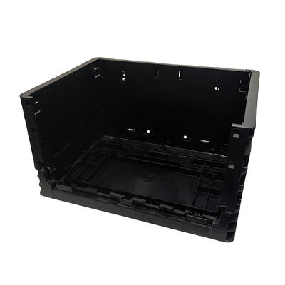 400*300*220mm Zwart antistatisch vouwdoos Plastic omzetdoos Opvouwbaar Plasticdoos