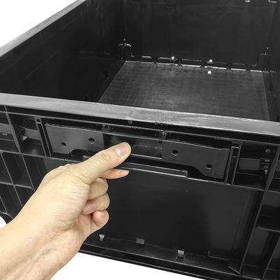 Opvouwbare elektronische componenten Containerdoos Antistatische doos Kofferbak pallets Plastic PCB ESD opslagdoos