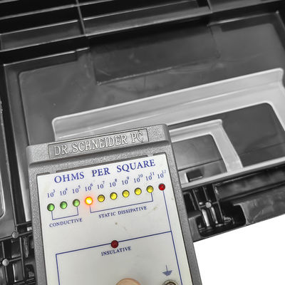 Opvouwbare elektronische componenten Containerdoos Antistatische doos Kofferbak pallets Plastic PCB ESD opslagdoos
