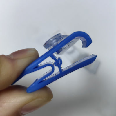 Exclusieve blauw-witte ID badge houder clip plastic hangende clip