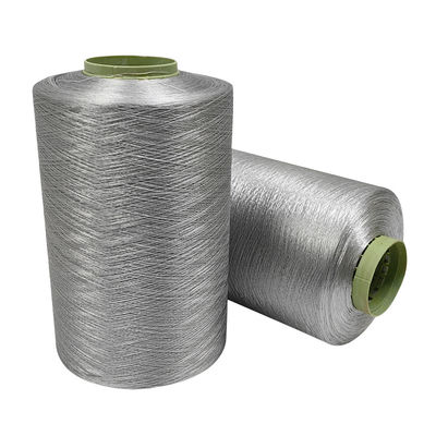 Grijze 150D/2 lange vezel geleidende naaigraad voor ESD-stof/kleding