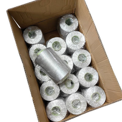 150D/2 Grijze geleidende naaigraad voor antistatisch kledingstuk Polyester koolstofvezel draad maken Lange geleidende vezel