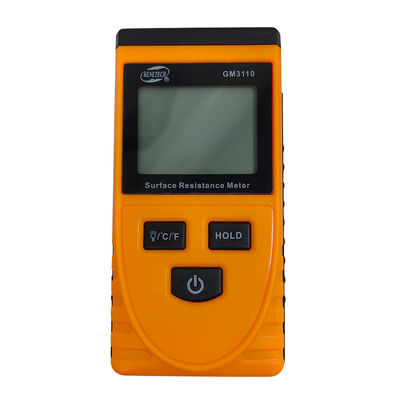 GM3110 oppervlakteweerstandstester hoogprecieze draagbare isolatieweerstandstester elektrostatische detector