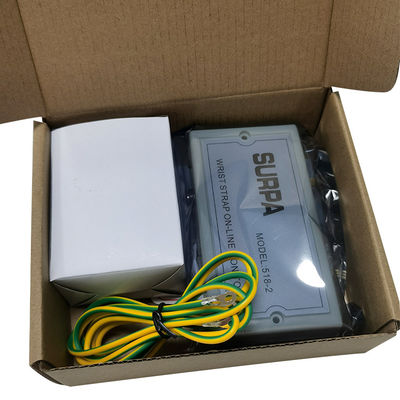 518-2 ESD Anti-statische polsband monitor Elektrostatische ring alarm Anti-statische polsband tester