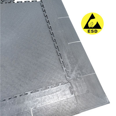 600x600mm Afneembare ESD anti-statische vergrendeling PVC vinyl vloermateriaal voor ziekenhuis / cleanroom