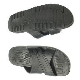 Antistatisch ESD Pantoffel Dwarstype SPU Materieel Kleuren Blauw Zwart Wit w/ESD Embleem
