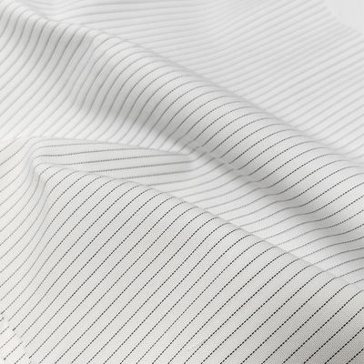 5 mm Streep 65% Polyester 34% Vicose 1% Carbon Fiber Antistatic Fabric Cleanroom ESD Fabric Antistatic Fabric