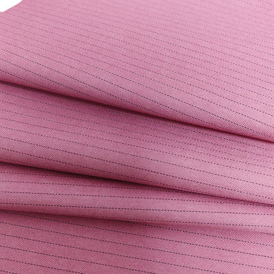Roze 5 mm streep ESD stof 1/2 Antistatische TR geleidende stof voor lab kleding