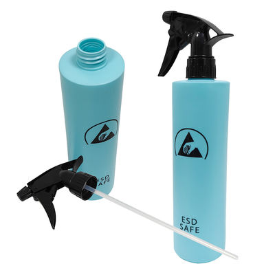 500 ml anti-statische blauwe plastic spuitfles Wasbare ESD mistfles
