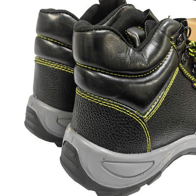 Zwarte anti-brekende anti-piercing staal toe bescherming veiligheid schoenen voor industriële bouw