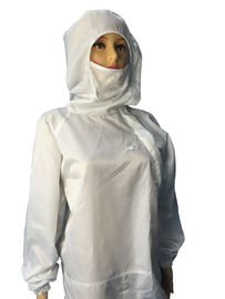 Biotech/Farmaceutisch ESD Veilig Materialencleanroom ESD Kostuum met Hood And Facemask