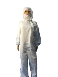 Biotech/Farmaceutisch ESD Veilig Materialencleanroom ESD Kostuum met Hood And Facemask