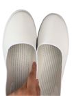 Cleanroom Antistatische Schoenen voor het Lange Kokeresd Bovenleer van het Laarzen Witte Leer