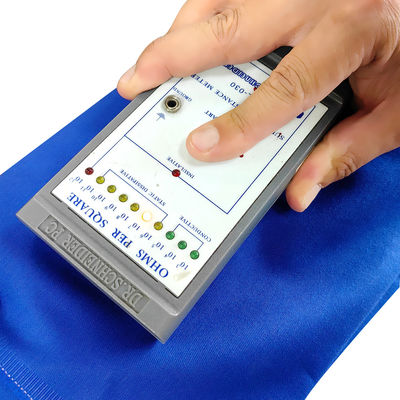 Blauw ESD Antistatisch Katoen Poly Blend Vlamvertragend Werkkledingstof voor antistatisch gebied