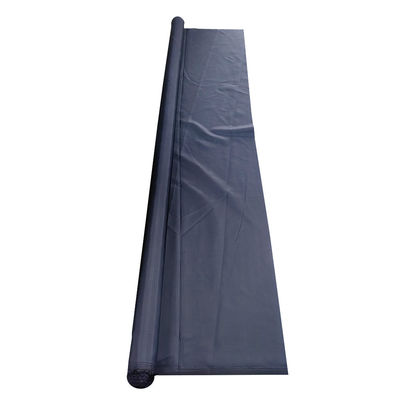 Blauw waterdicht 98% polyester+2% geleidende filamenten ESD antistatisch stof voor kleding in de cleanroom
