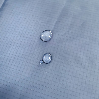 Kleding voor schoonkamers Blauwe kleur Polyester waterdicht stof met wasbare eigenschappen