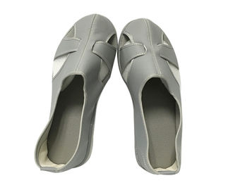 Japanse Stijl Uitstekende Hand - gemaakt ESD Schoeisel Wit Grey Butterfly Style For Cleanroom