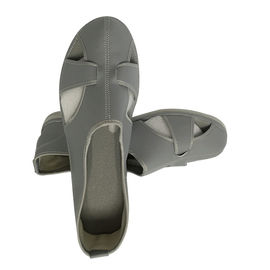 Japanse Stijl Uitstekende Hand - gemaakt ESD Schoeisel Wit Grey Butterfly Style For Cleanroom