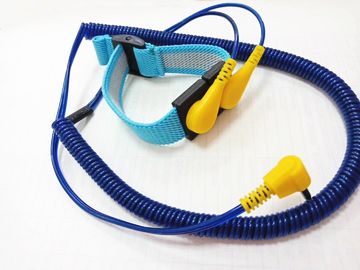 ESD Dubbel de Band Regelbaar Pu Koord 4mm van de Draad Elektrostatisch Lossing Breuk