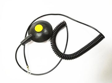 Dubbele Uitloper/Één Uitloper die ESD Koord Één Krokodilleclipone-Uitloper Één aan de grond zetten Ring Terminal