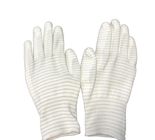 De antistatische Handschoenenesd Veilige Gebreide Gloeidraad van de de Voeringskoolstof van de Materialenpolyester