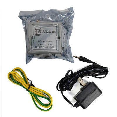 Authentieke SURPA 518-1 Elektrostatische Ring Online Monitor Anti-statische polsband Alarm Grounding Monitor