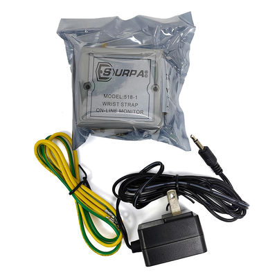 Authentieke SURPA 518-1 Elektrostatische Ring Online Monitor Anti-statische polsband Alarm Grounding Monitor