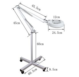 Aangestoken Vergrootglasstaande lamp voor Salon, de Inspecties van de Kringsraad